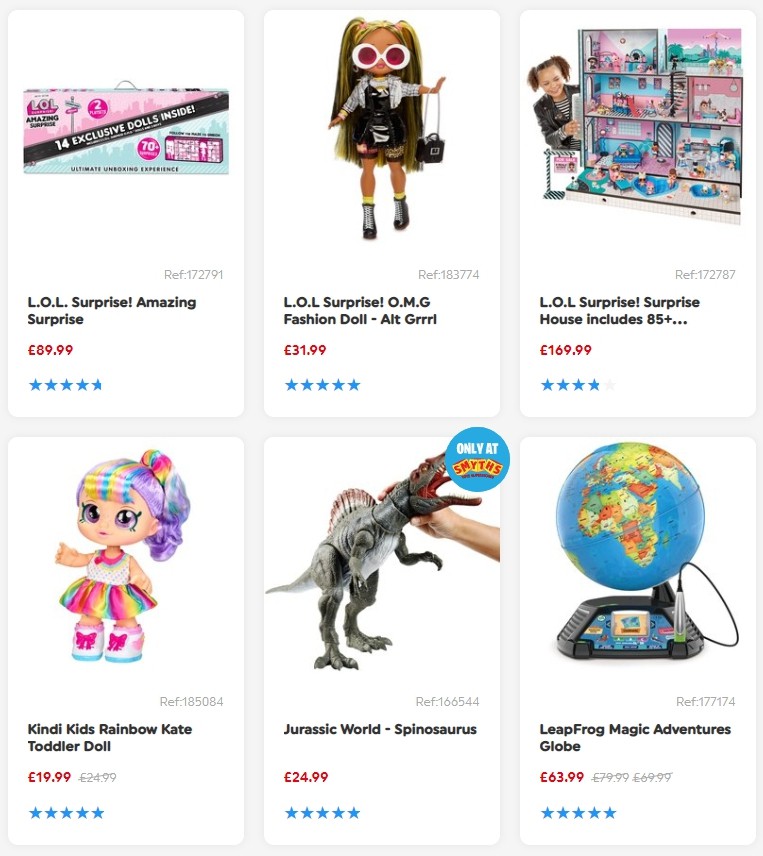 Smyths Toys Offers from 15 February