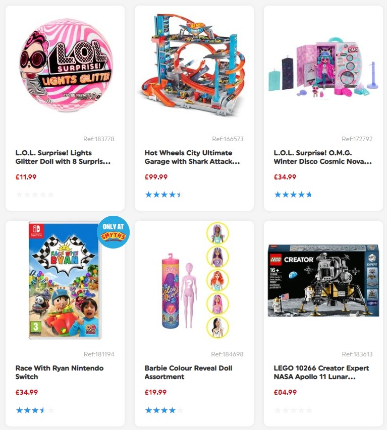Smyths Toys Offers from 15 February
