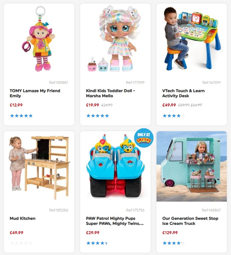 Smyths Toys Offers from 22 February