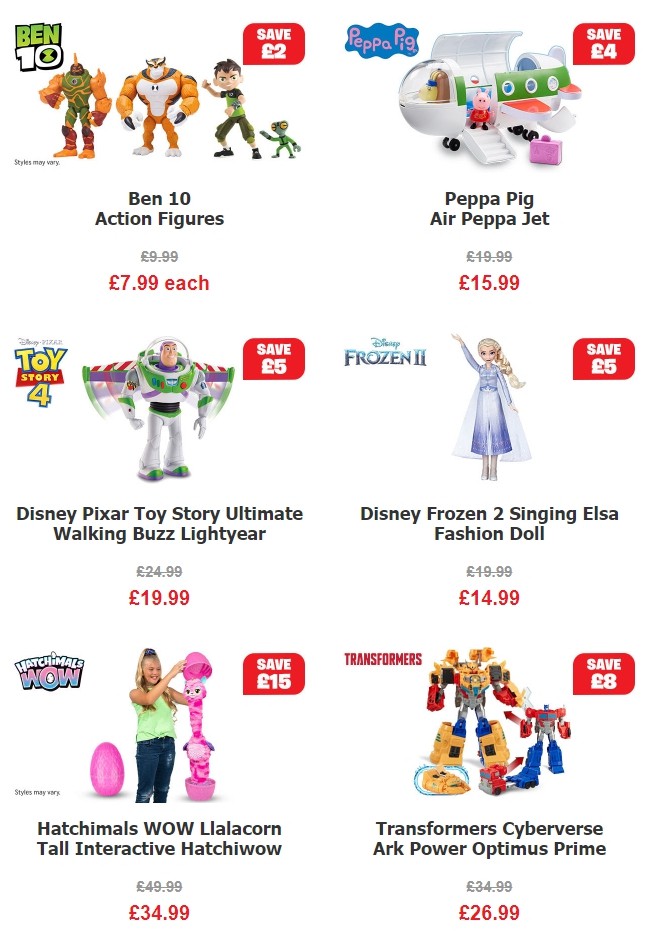 Smyths Toys Offers from 29 February