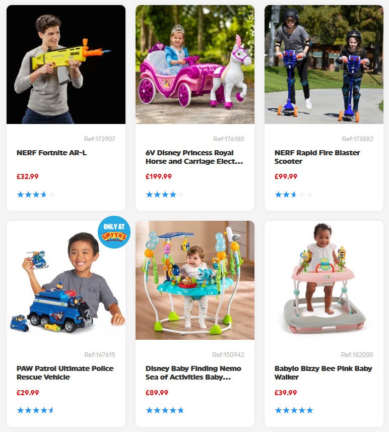 Smyths Toys Offers from 14 March