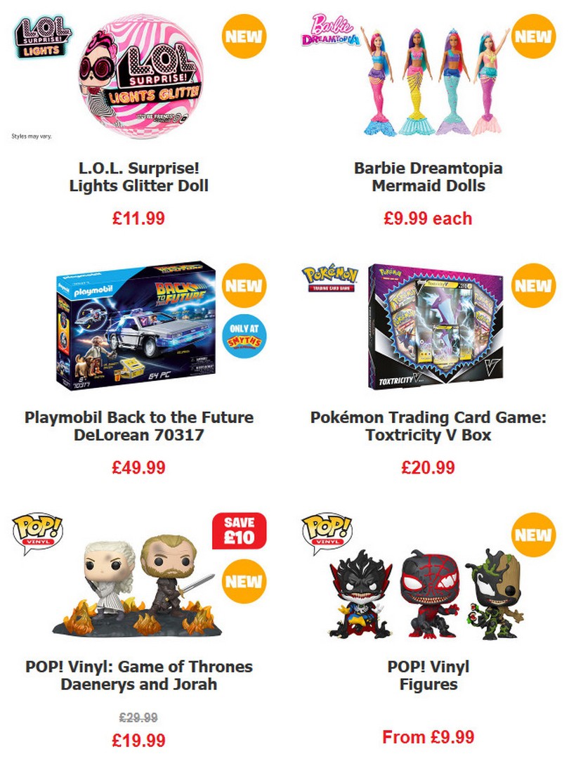 Smyths Toys Offers from 14 March