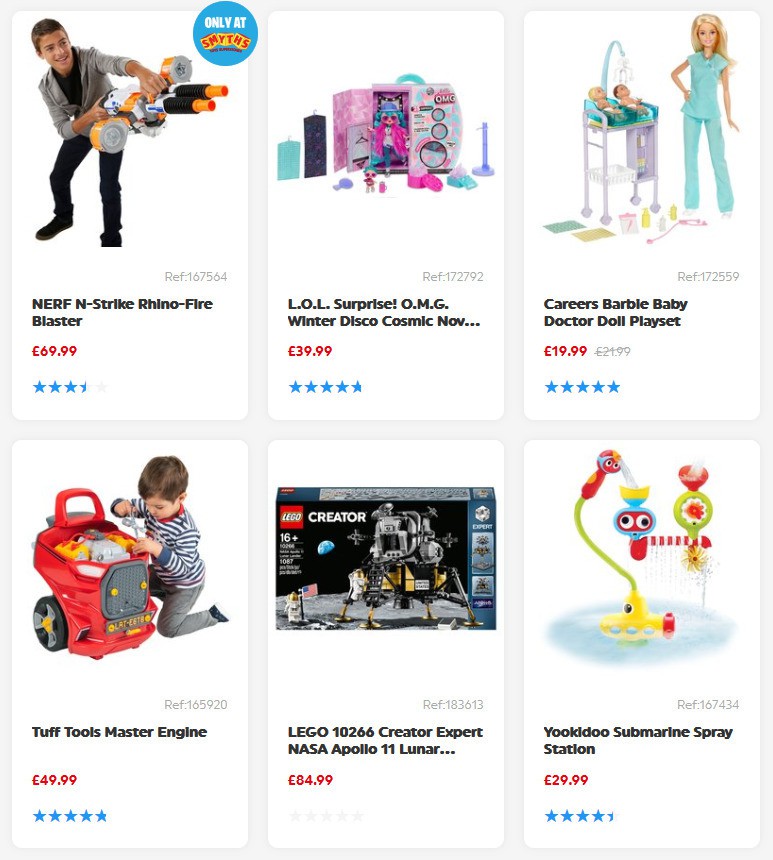 Smyths Toys Offers from 14 March