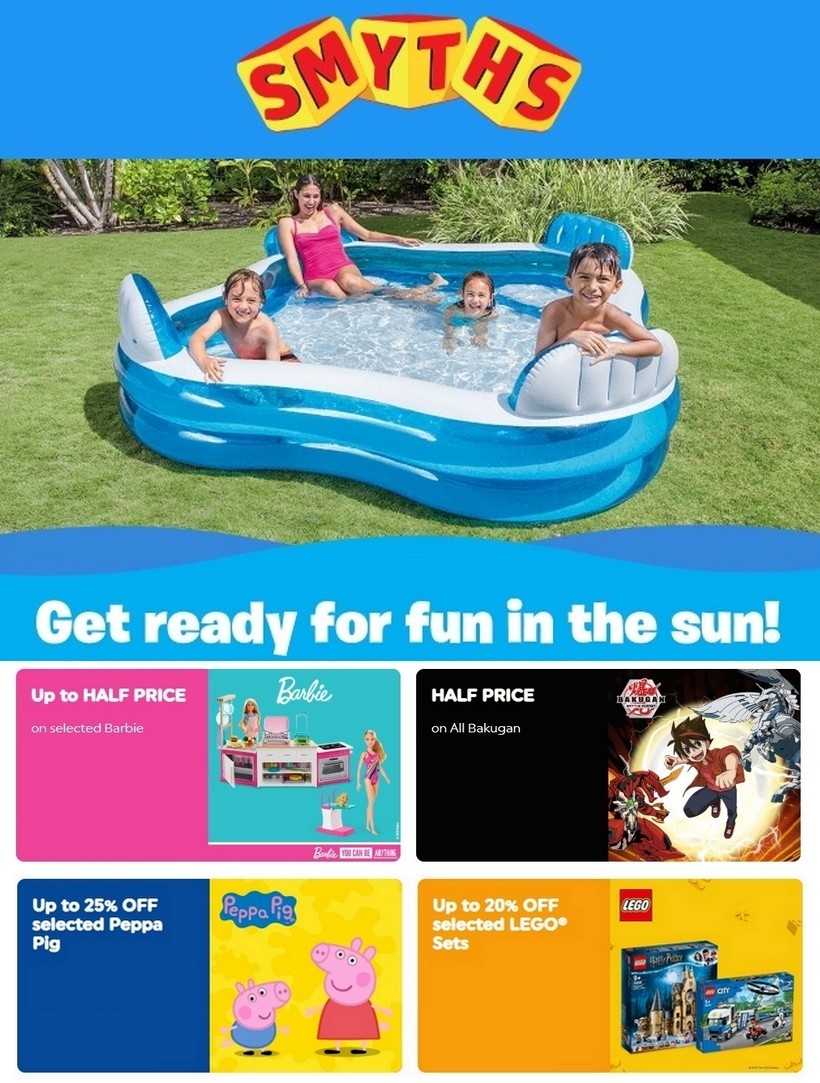 Smyths Toys Offers from 22 May