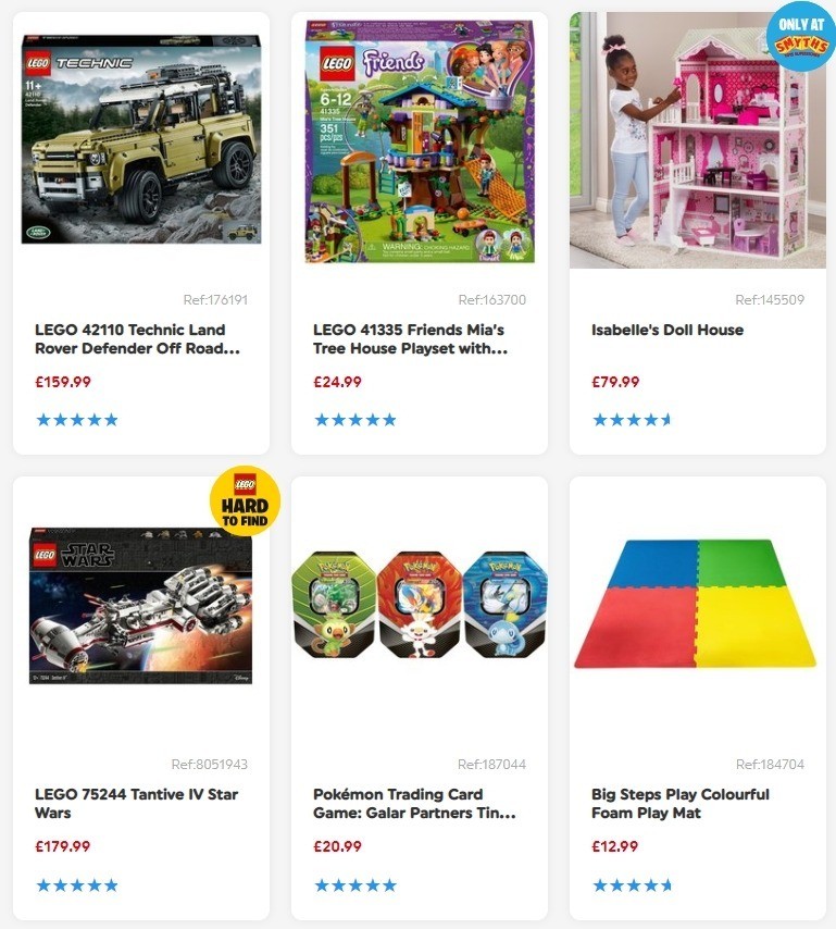 Smyths Toys Offers from 22 May