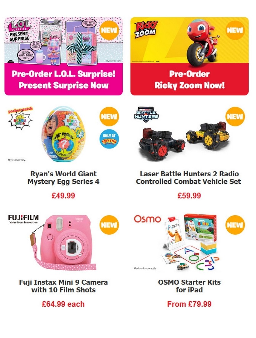 Smyths Toys Offers from 20 June