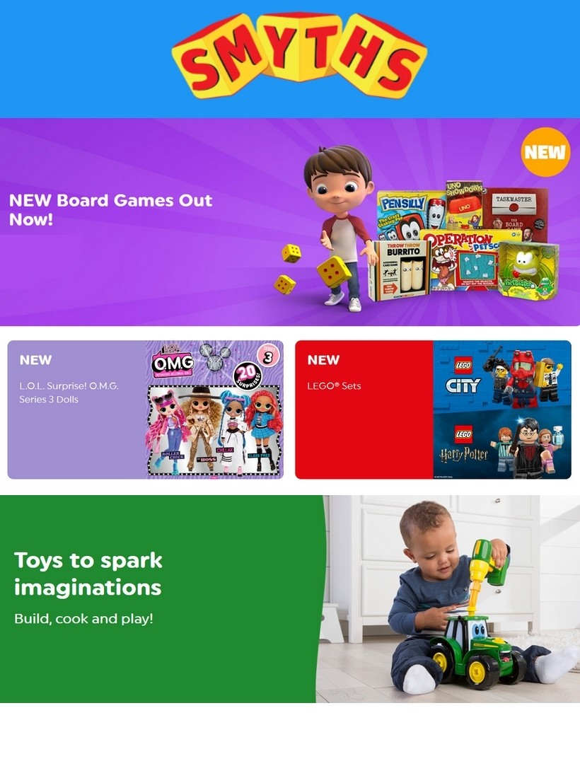 Smyths Toys Offers from 18 July