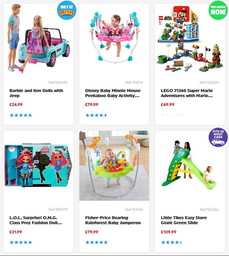 Smyths Toys Offers from 18 July