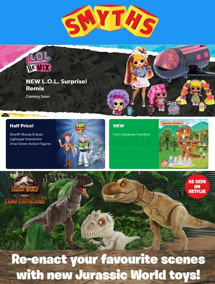 Smyths Toys Offers from 19 September