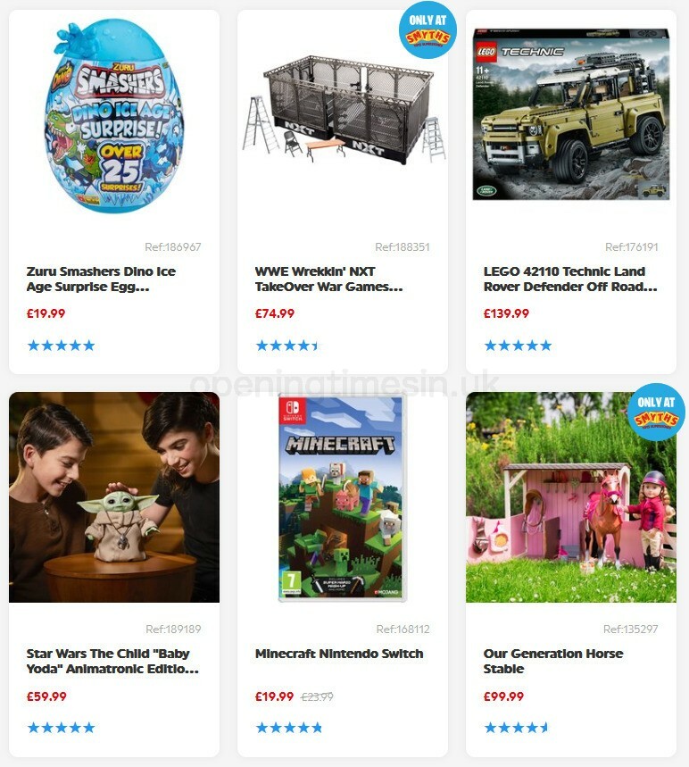Smyths Toys Offers from 19 September