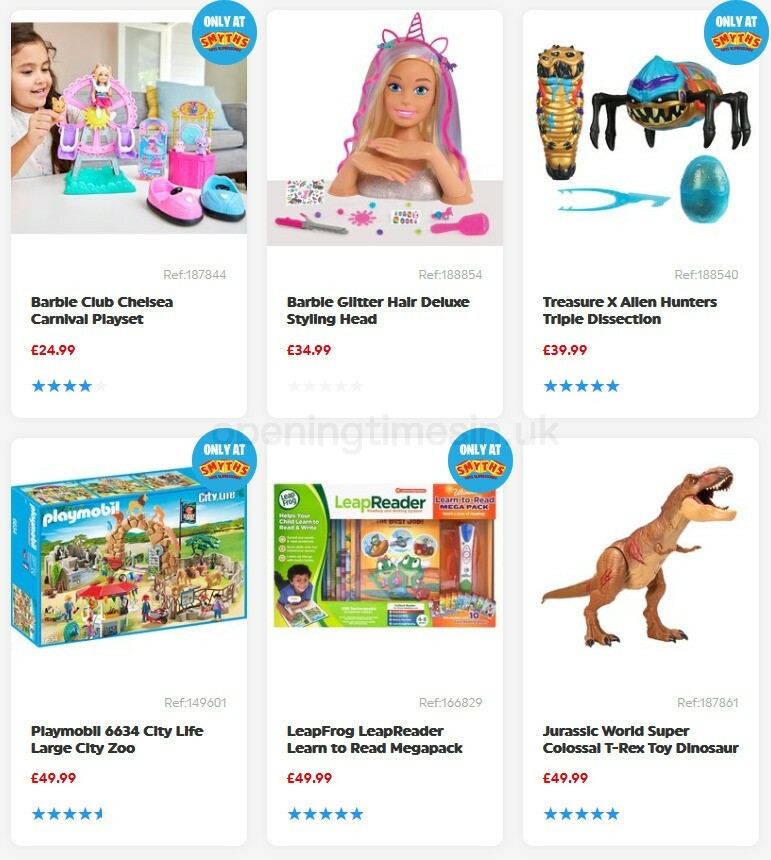 Smyths Toys Offers from 19 September