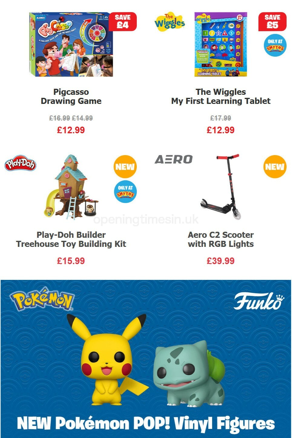 Smyths Toys Offers from 19 September