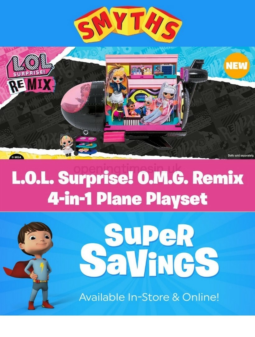Smyths Toys Offers from 3 October