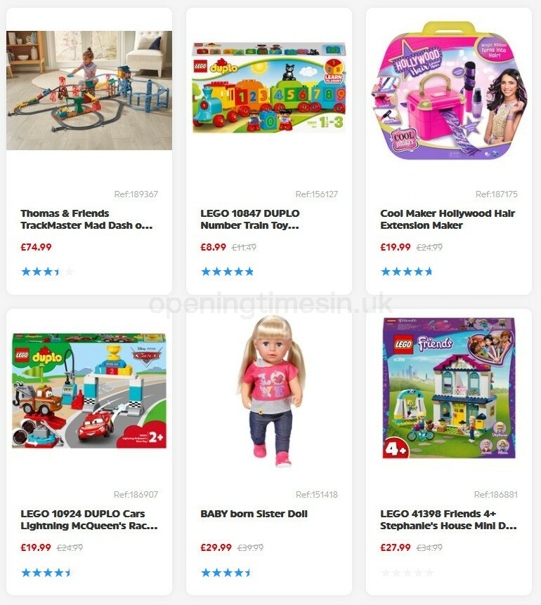 Smyths Toys Offers from 3 October