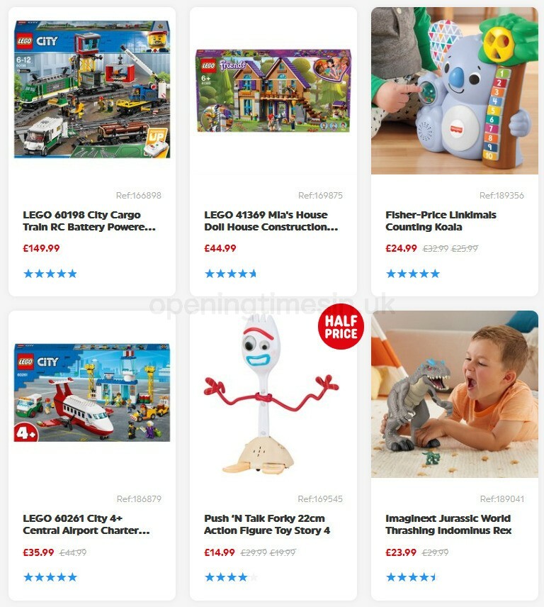 Smyths Toys Offers from 3 October