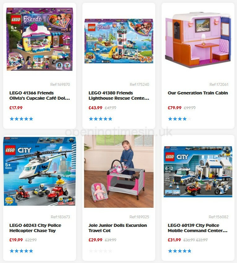 Smyths Toys Offers from 3 October
