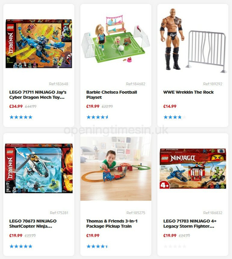 Smyths Toys Offers from 3 October
