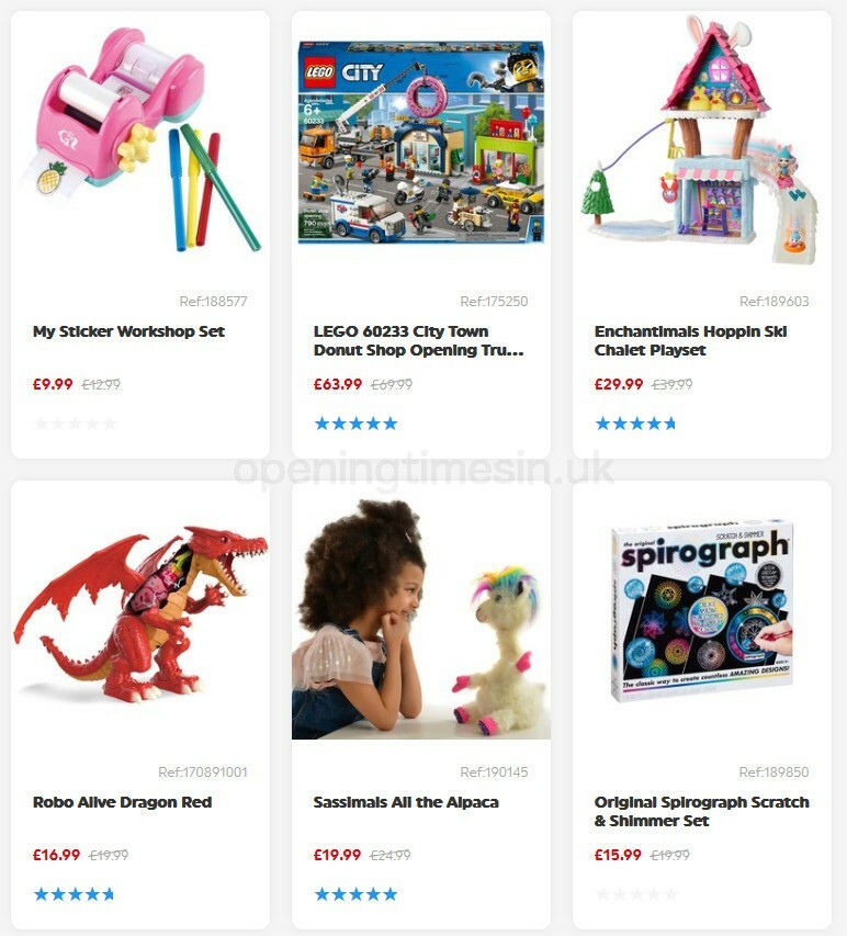 Smyths Toys Offers from 3 October