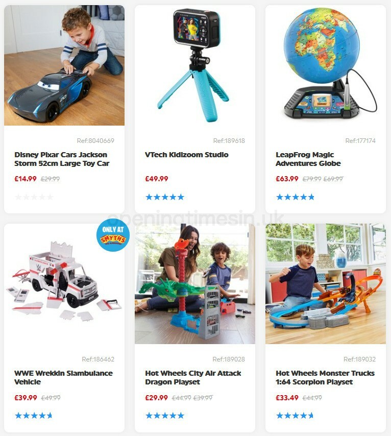 Smyths Toys Offers from 3 October