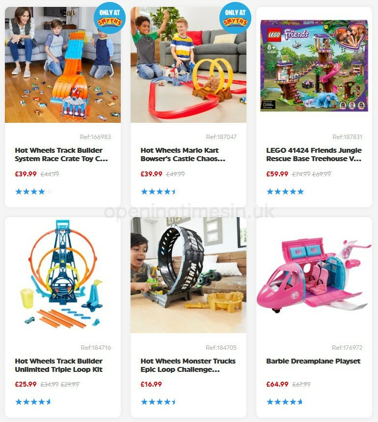 Smyths Toys Offers from 3 October