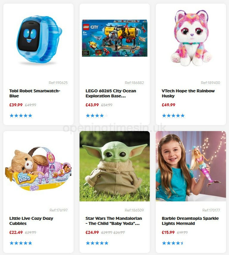 Smyths Toys Offers from 3 October