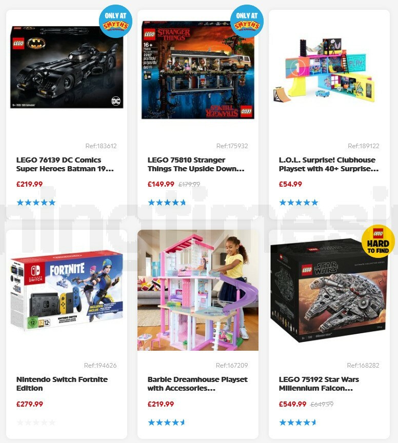 Smyths Toys Offers from 31 October