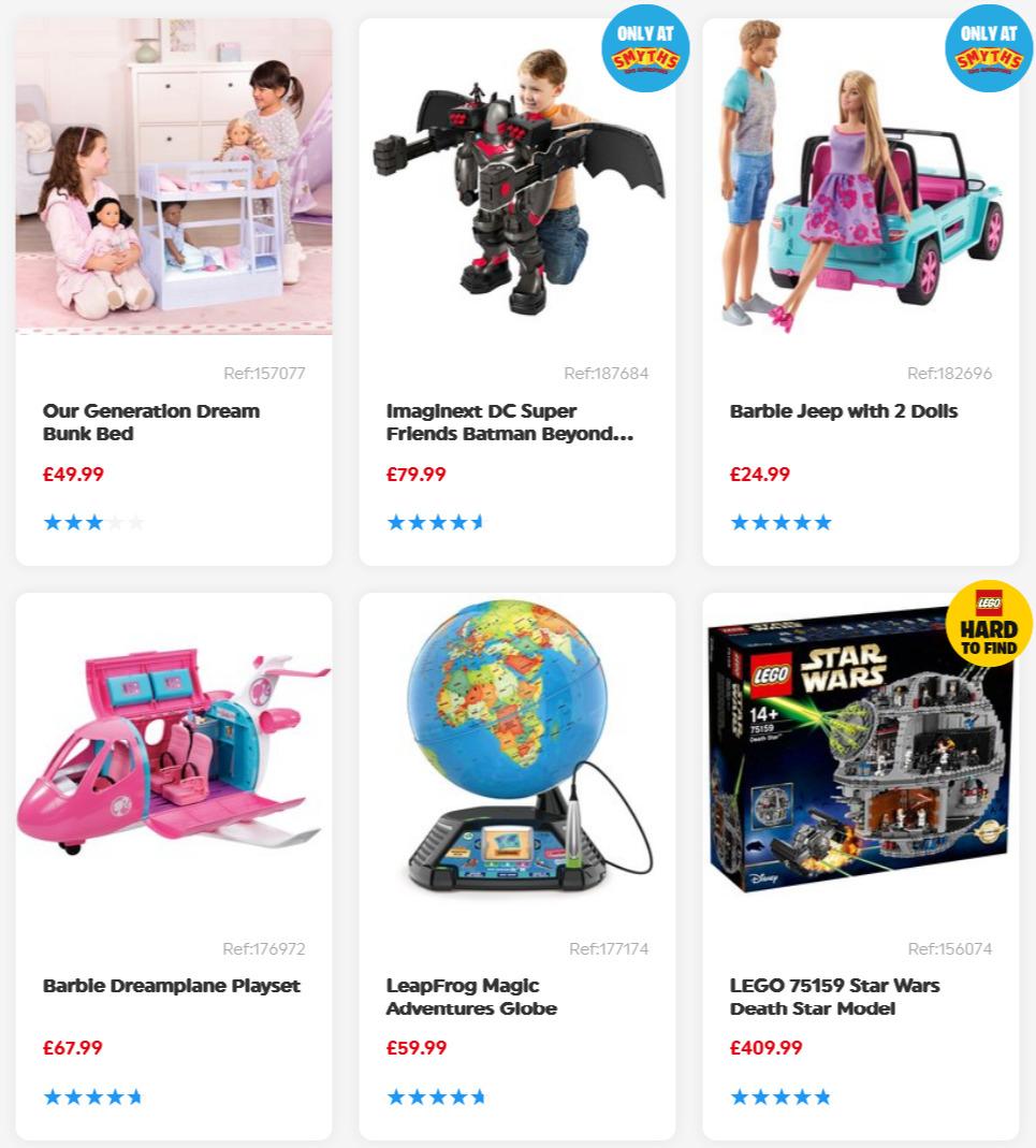 Smyths Toys Offers from 14 November