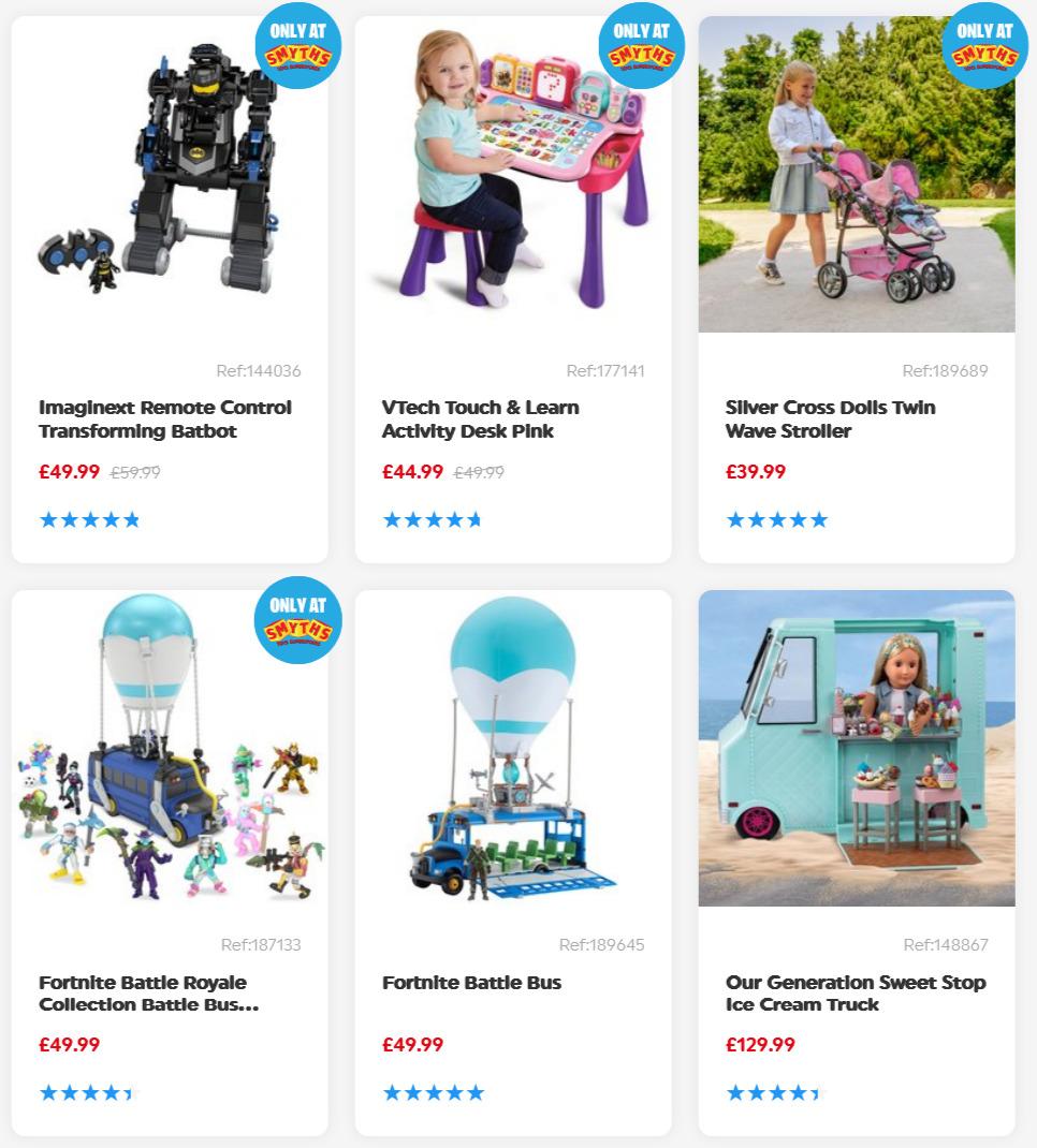 Smyths Toys Offers from 14 November
