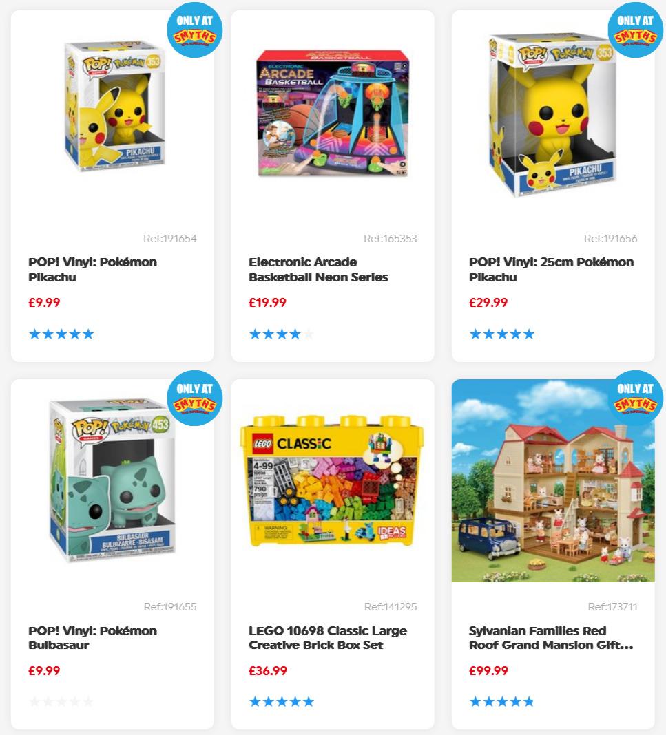 Smyths Toys Offers from 14 November