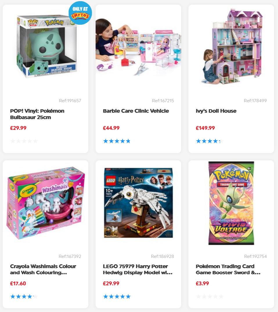 Smyths Toys Offers from 14 November