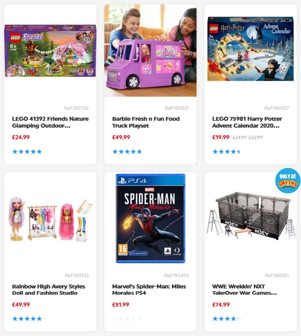 Smyths Toys Offers from 14 November