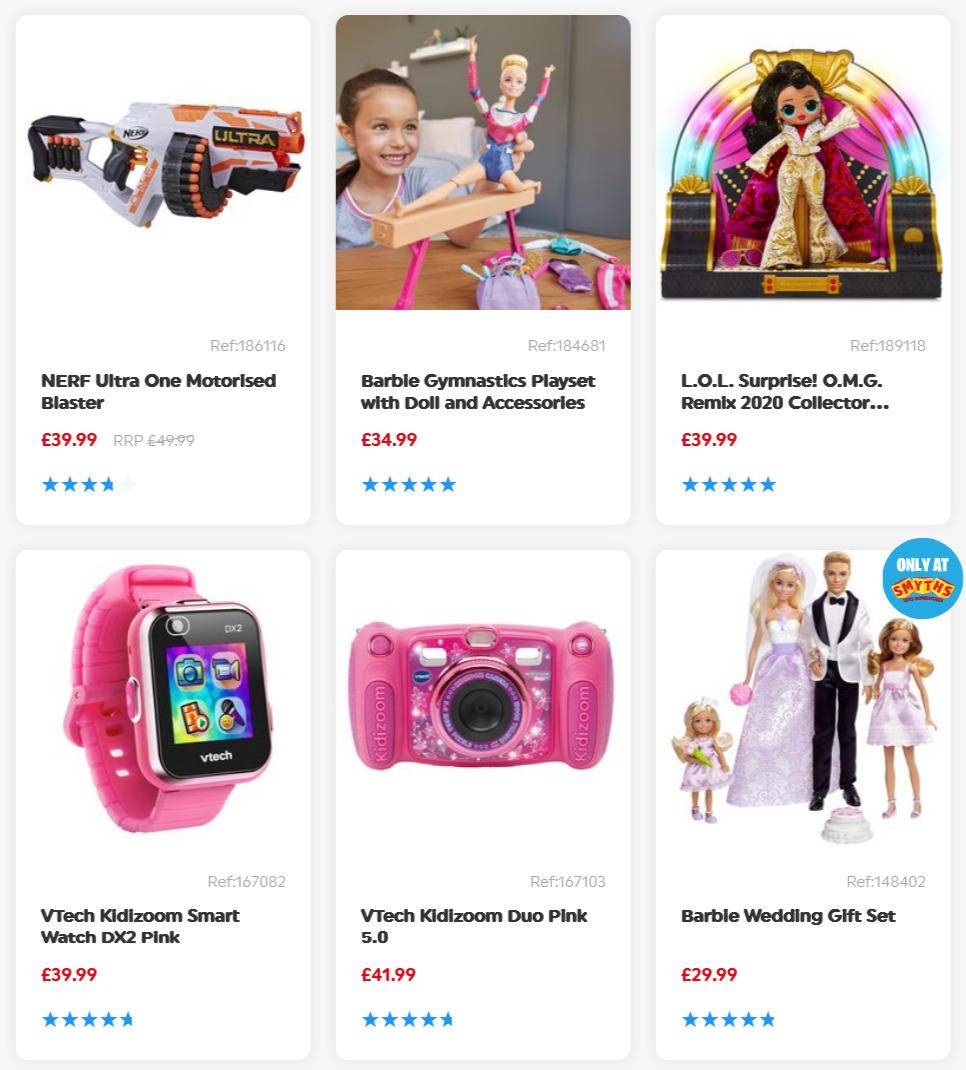 Smyths Toys Offers from 14 November
