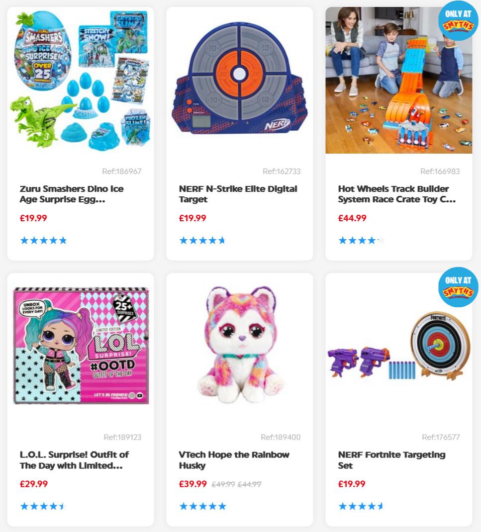 Smyths Toys Offers from 14 November