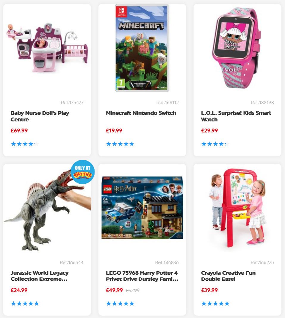 Smyths Toys Offers from 14 November