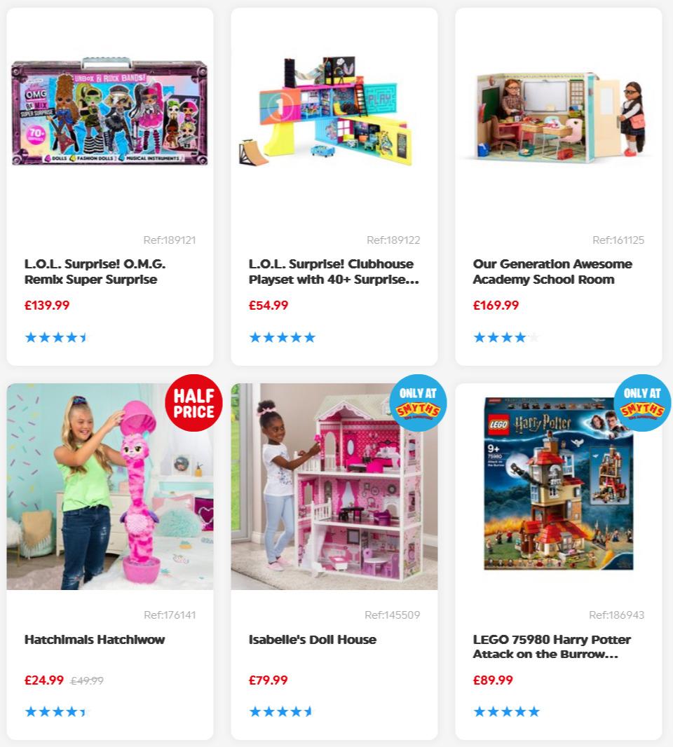Smyths Toys Offers from 14 November