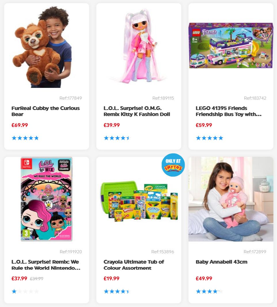 Smyths Toys Offers from 14 November