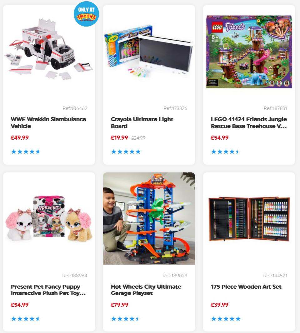 Smyths Toys Offers from 14 November