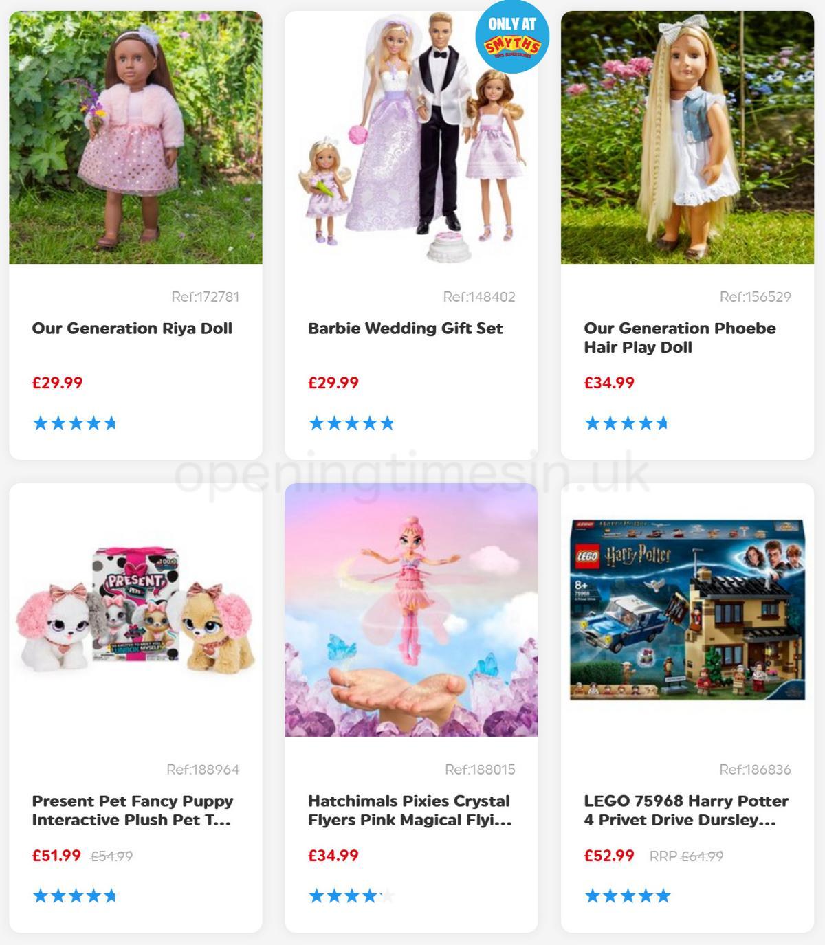 Smyths Toys Offers from 28 November