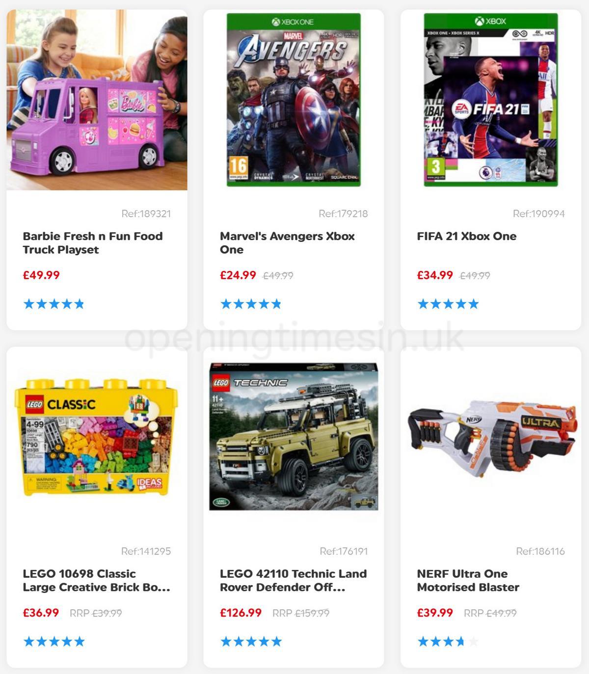 Smyths Toys Offers from 28 November