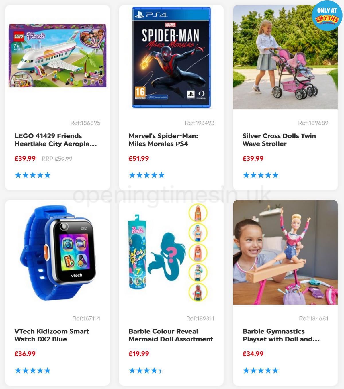 Smyths Toys Offers from 28 November