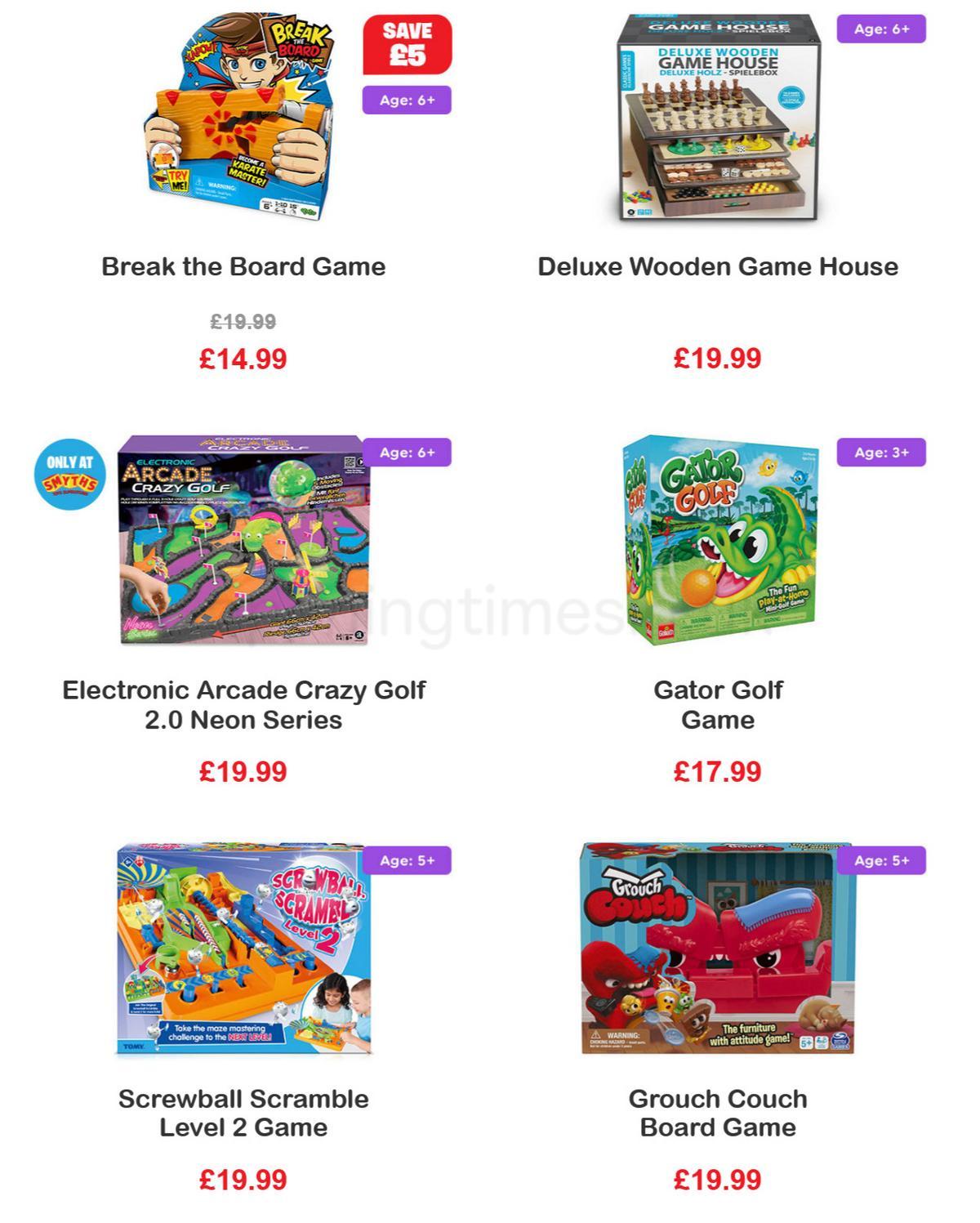 Smyths Toys Offers from 28 November