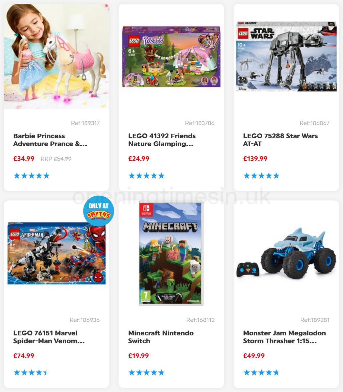 Smyths Toys Offers from 28 November