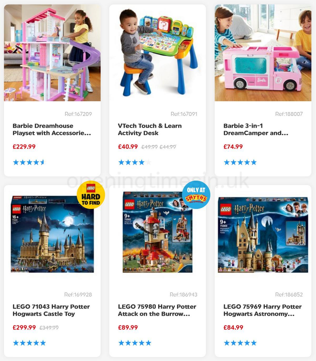 Smyths Toys Offers from 28 November