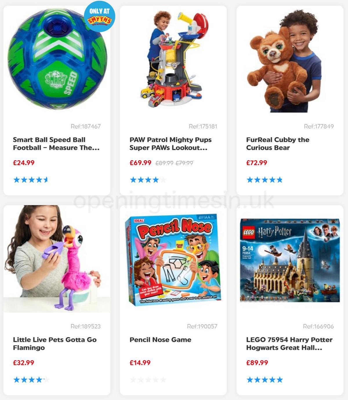 Smyths Toys Offers from 28 November