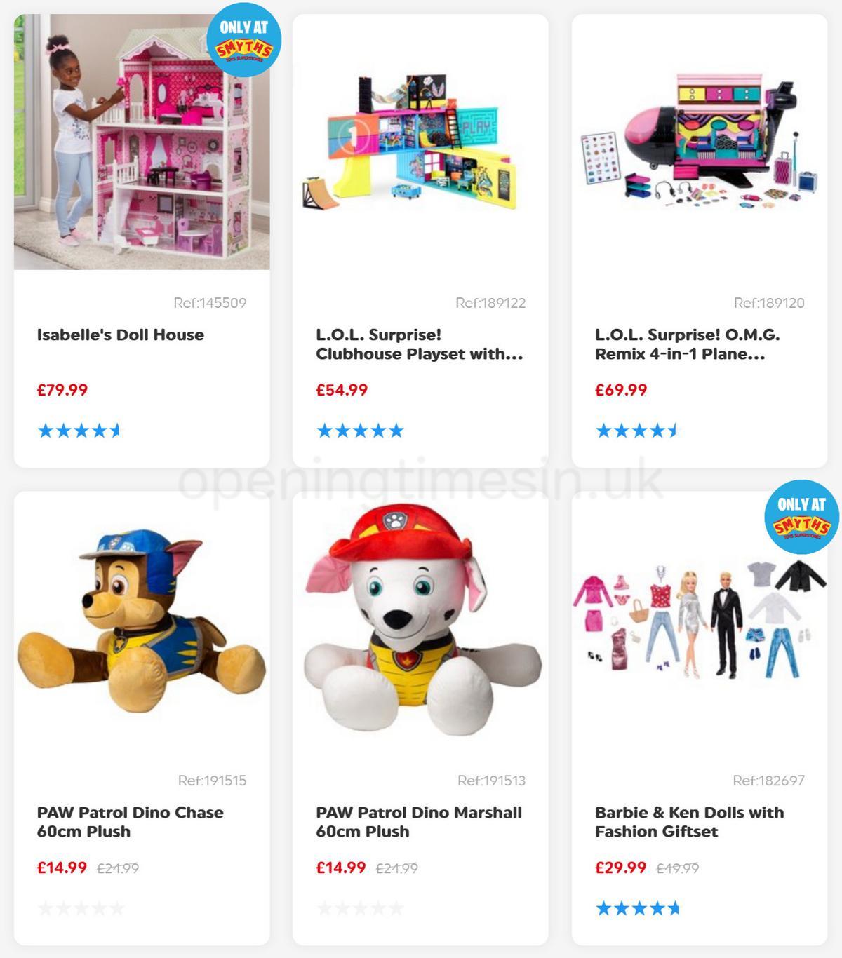 Smyths Toys Offers from 28 November