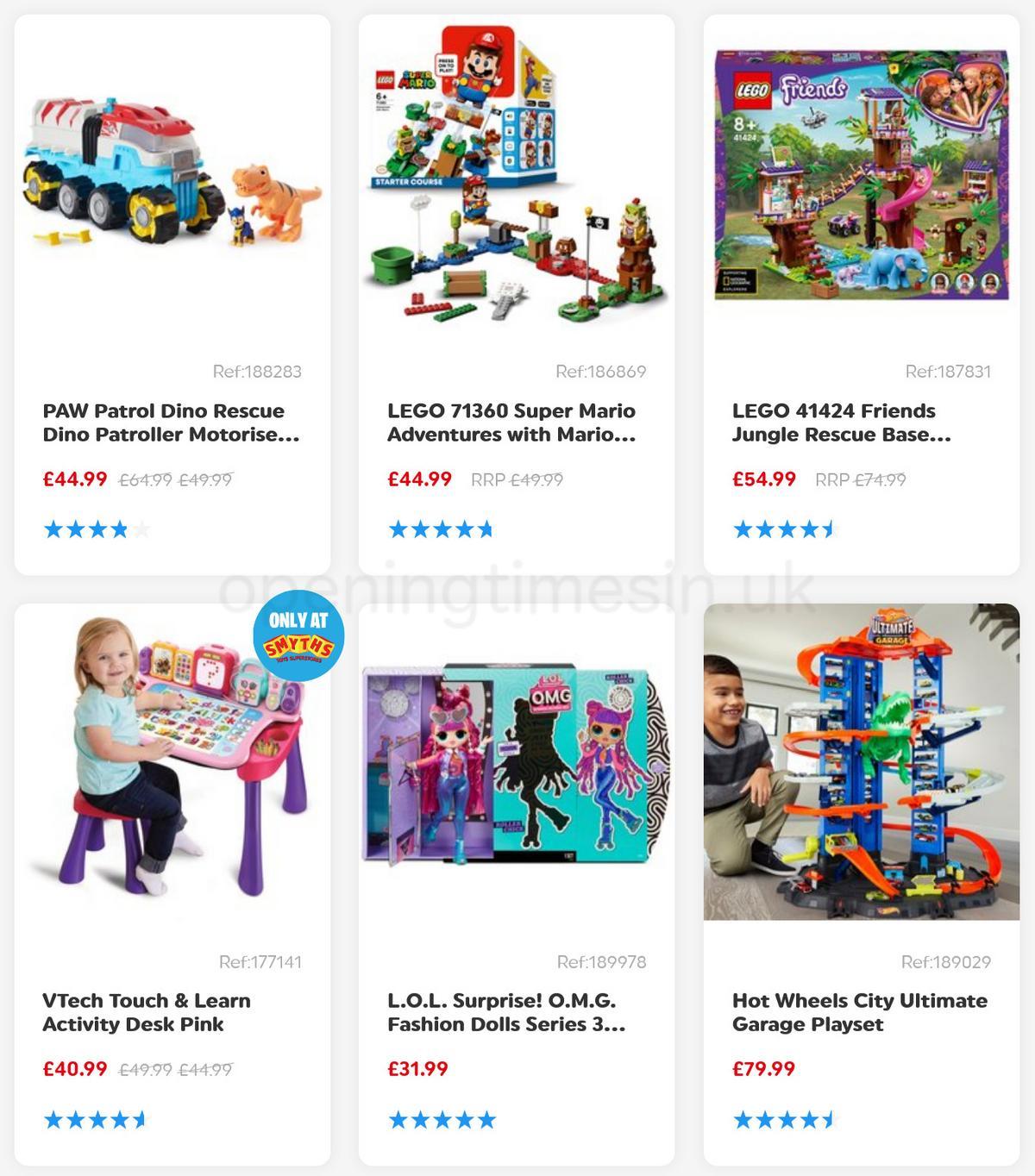 Smyths Toys Offers from 28 November