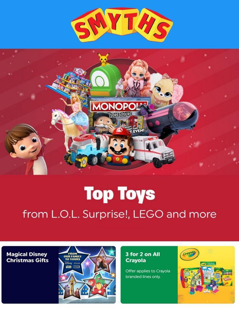 Smyths Toys Offers from 11 December