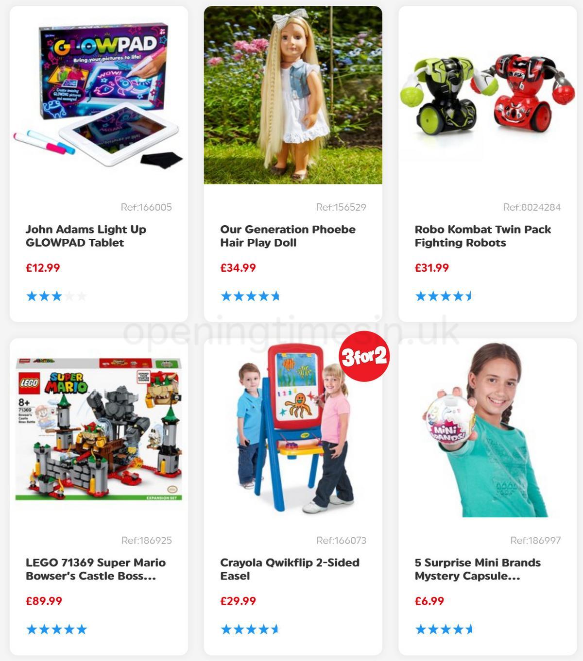 Smyths Toys Offers from 11 December