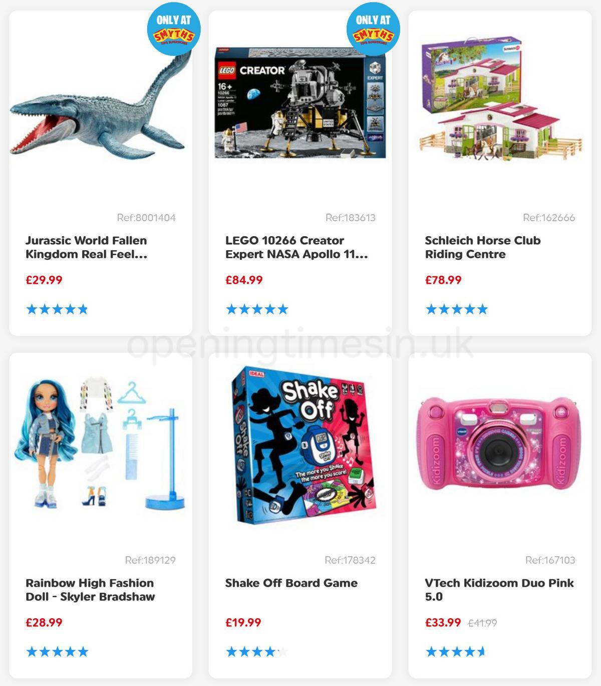 Smyths Toys Offers from 11 December