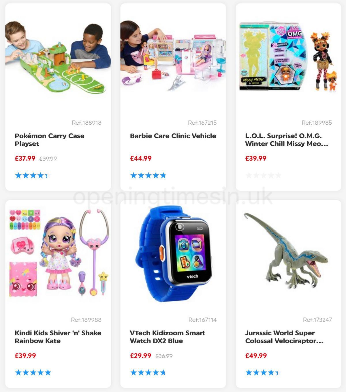 Smyths Toys Offers from 11 December